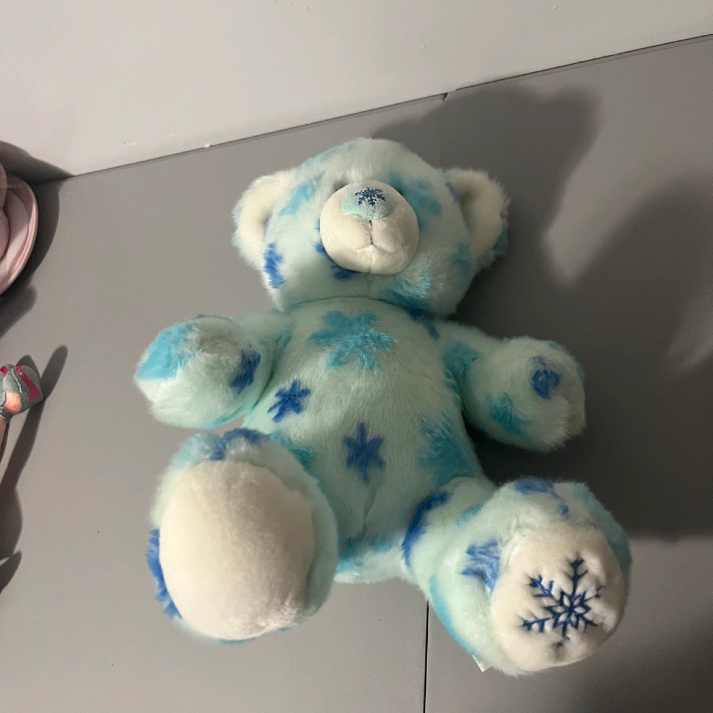 Build a Bear Seasons of Hugs Winter 2009 Blue Snowflake Retired - photo 5