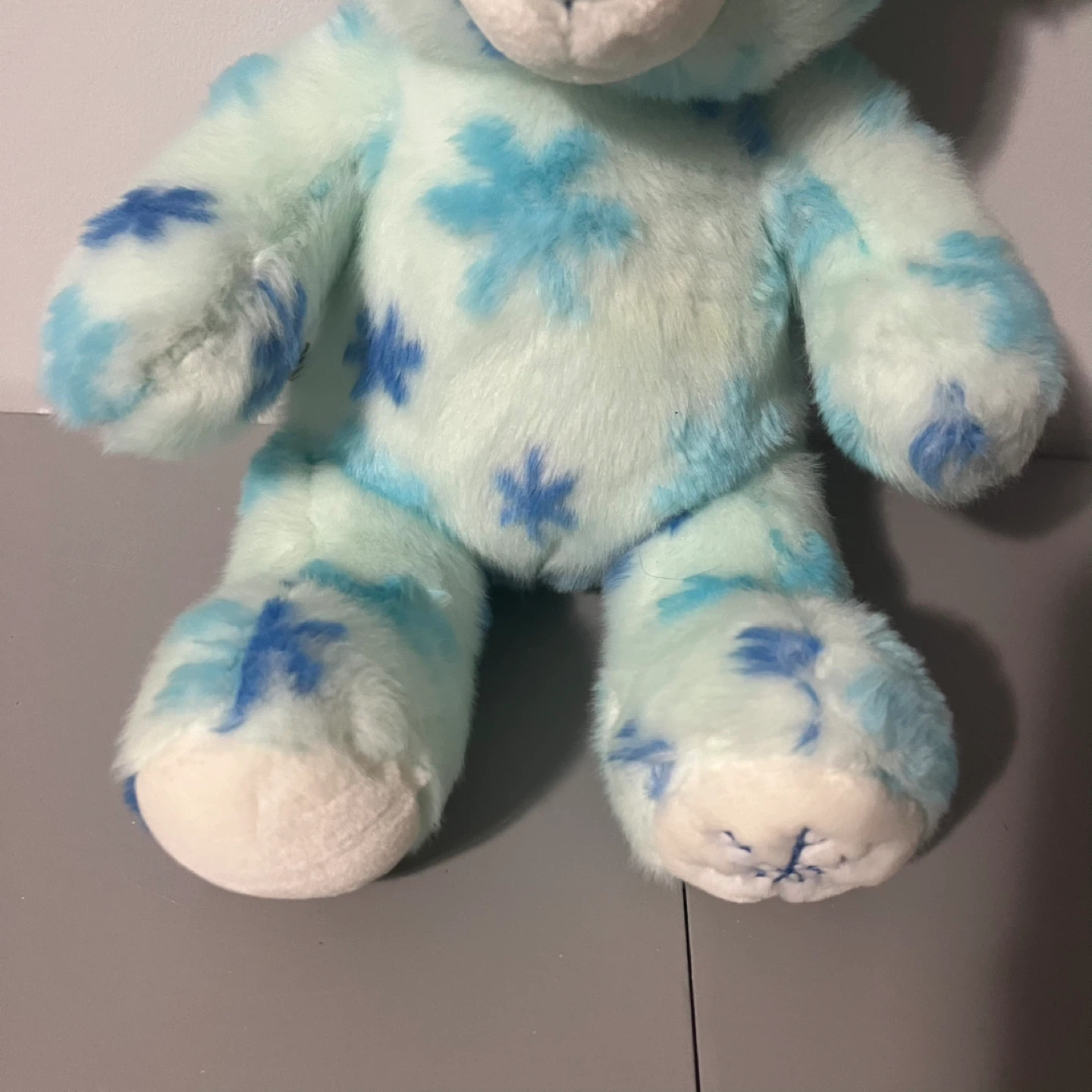 Build a Bear Seasons of Hugs Winter 2009 Blue Snowflake Retired - photo 4
