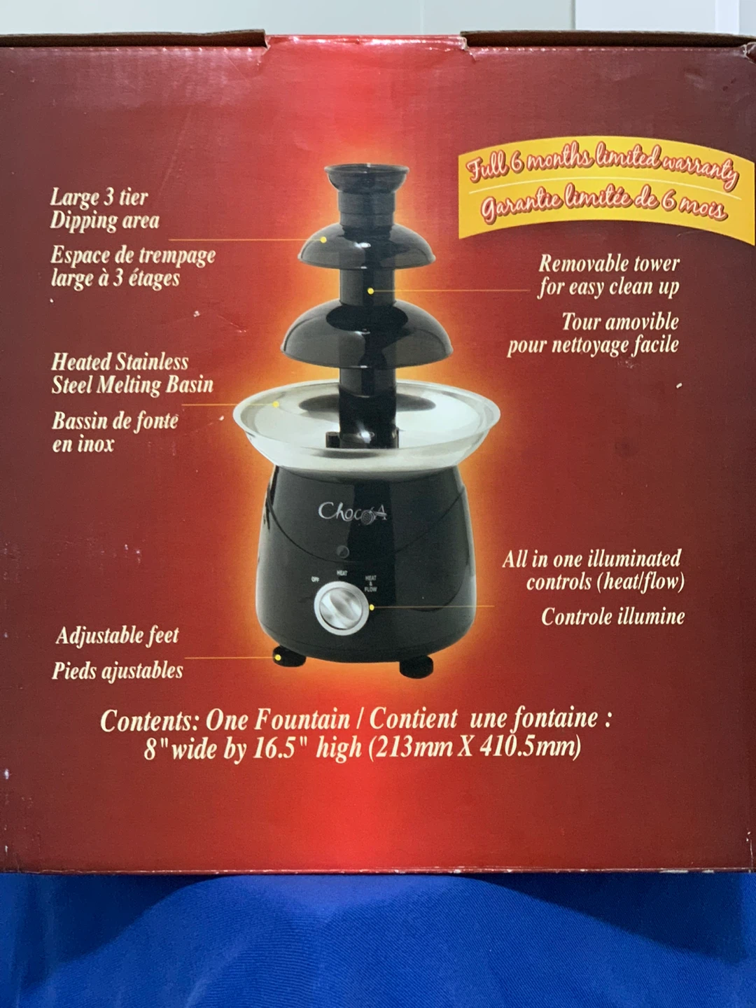 Chocolate fountain