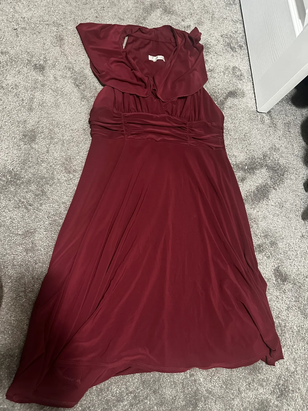 Burgundy Dress thumbnail