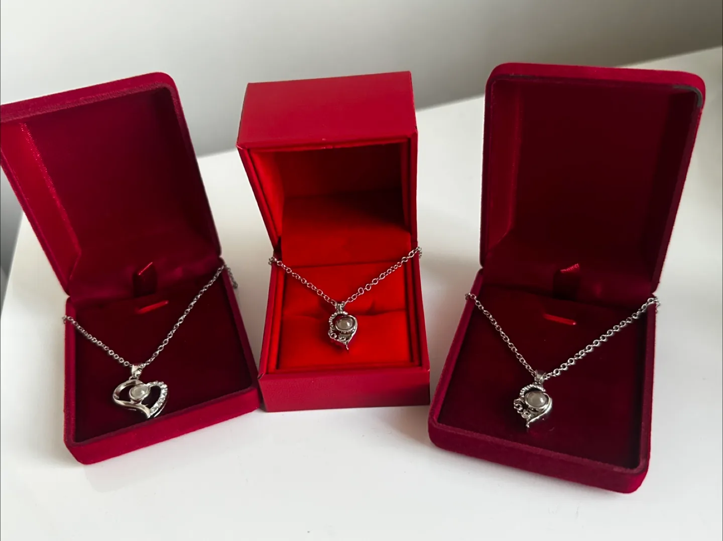 Silver Projection Pendant Necklaces thumbnail