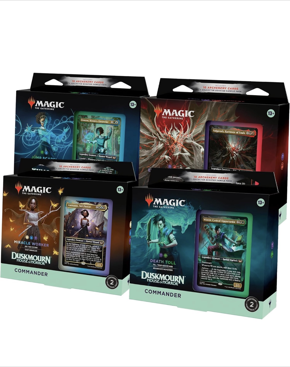Magic The Gathering: DuskMourn House of Horror Commander Decks