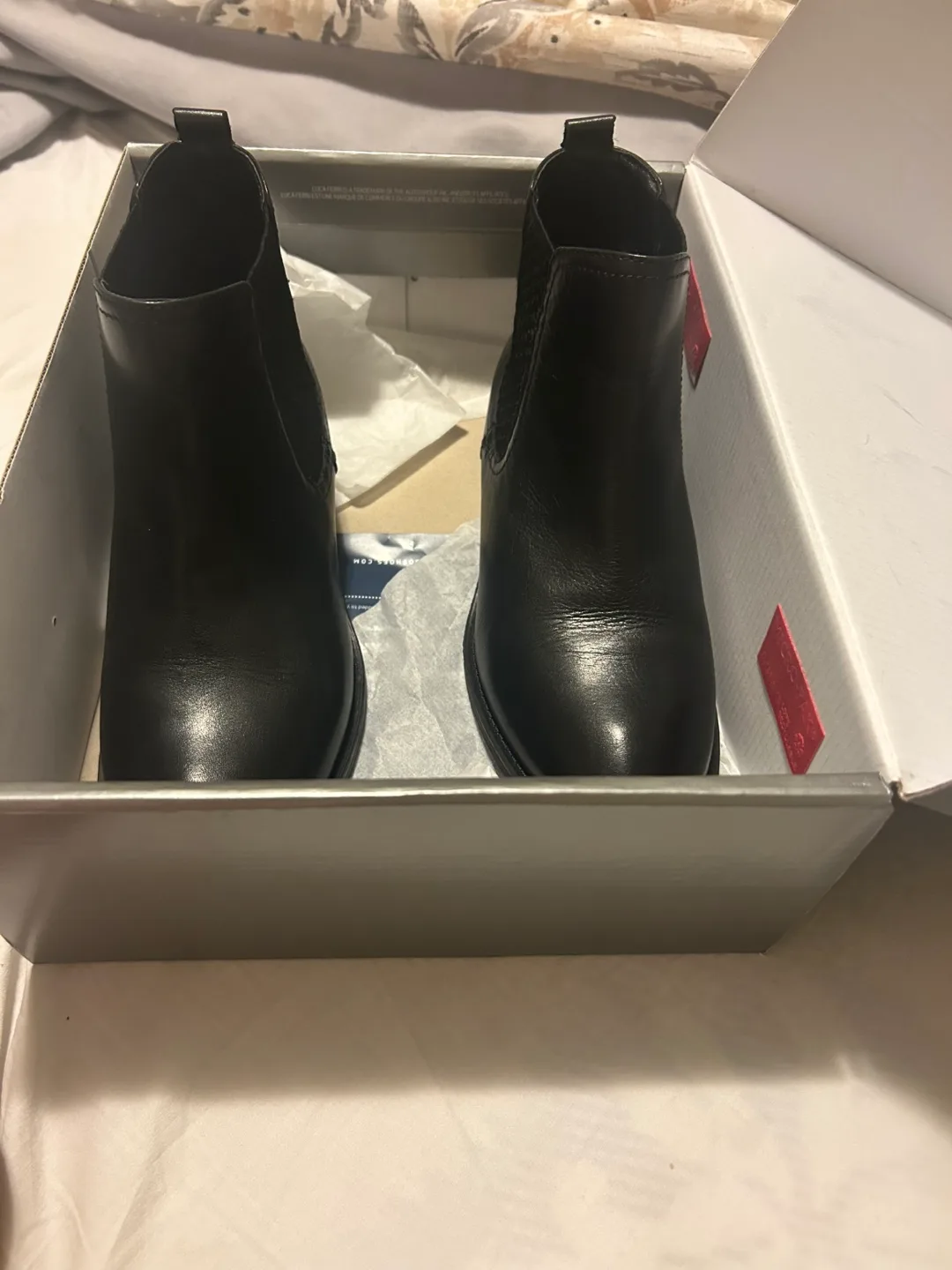 Aldo Black Ankle Boots, Size 8 thumbnail