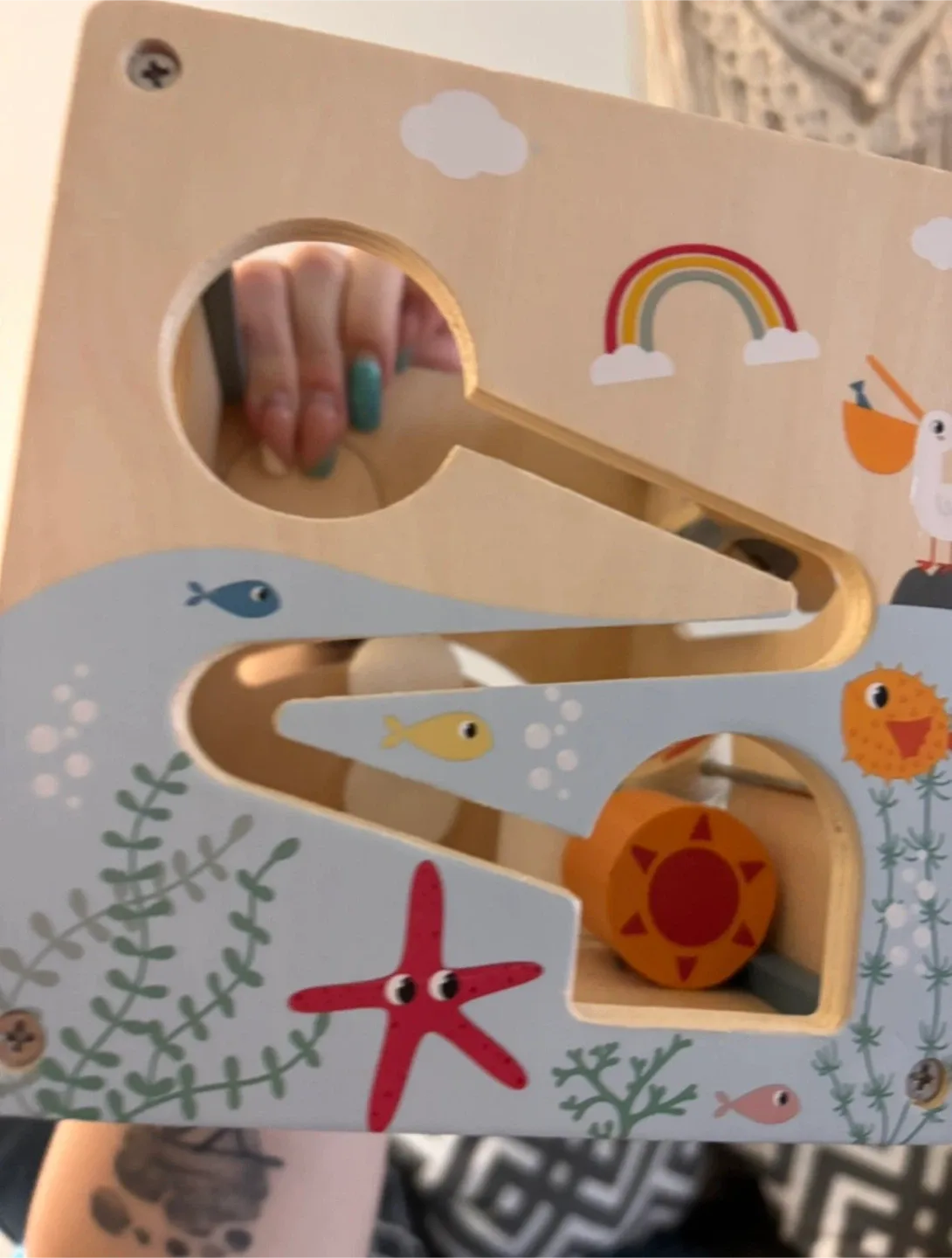 Wooden Activity Cube image indicator(4)