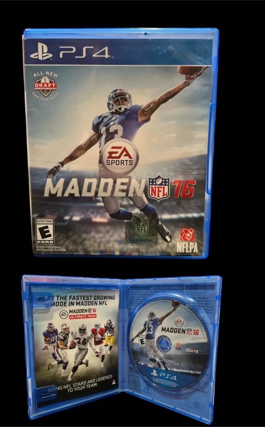Madden NFL 16 PS4 Game and Trading Cards image indicator(2)