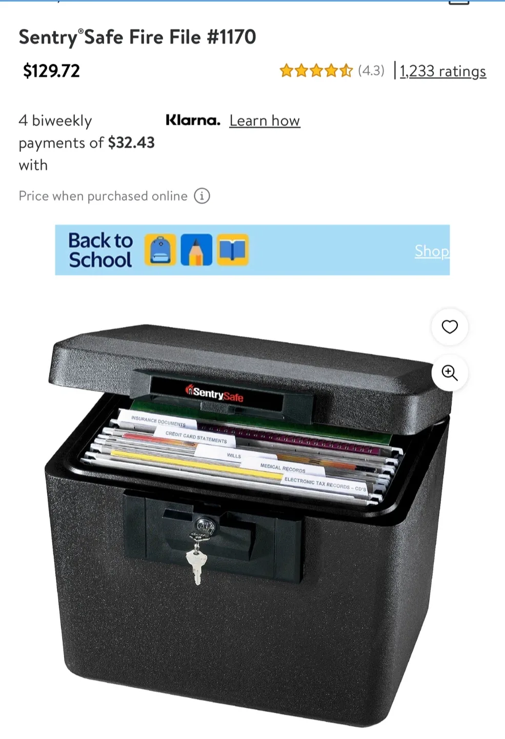 Sentry Safe 1175 image indicator(9)