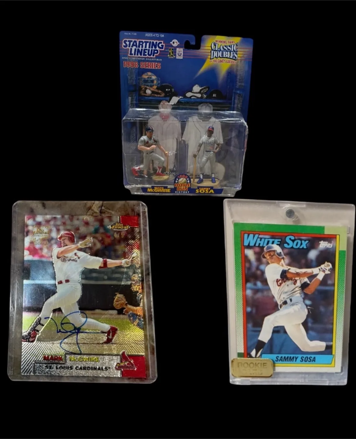 1998 Series Classic Doubles McGuire & Sosa Figures & Cards image indicator(2)