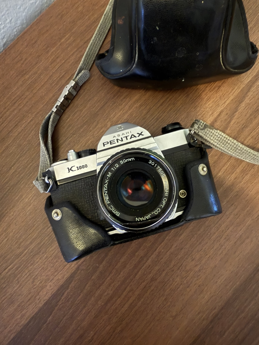 Asahi Pentax K1000 35mm Film Camera w/ 50mm Lens