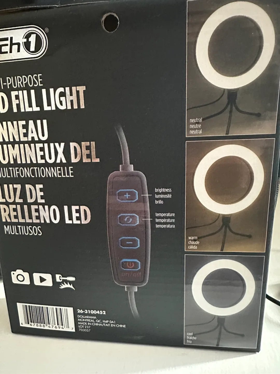 Tech 1 LED Fill Light - Multi-Purpose🥕 image indicator(2)