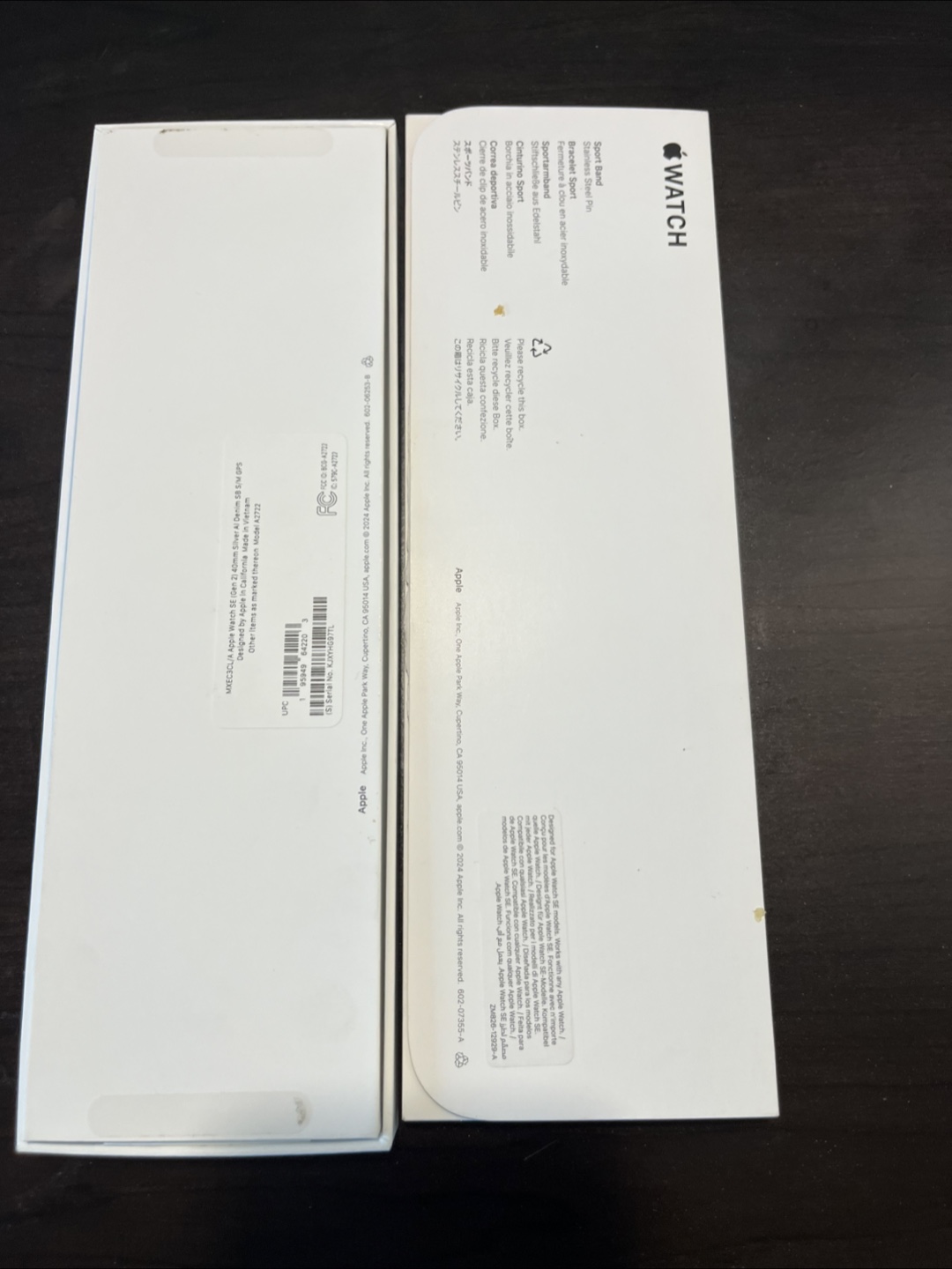 New Apple Watch SE (2024) Silver Aluminium Case - photo 3
