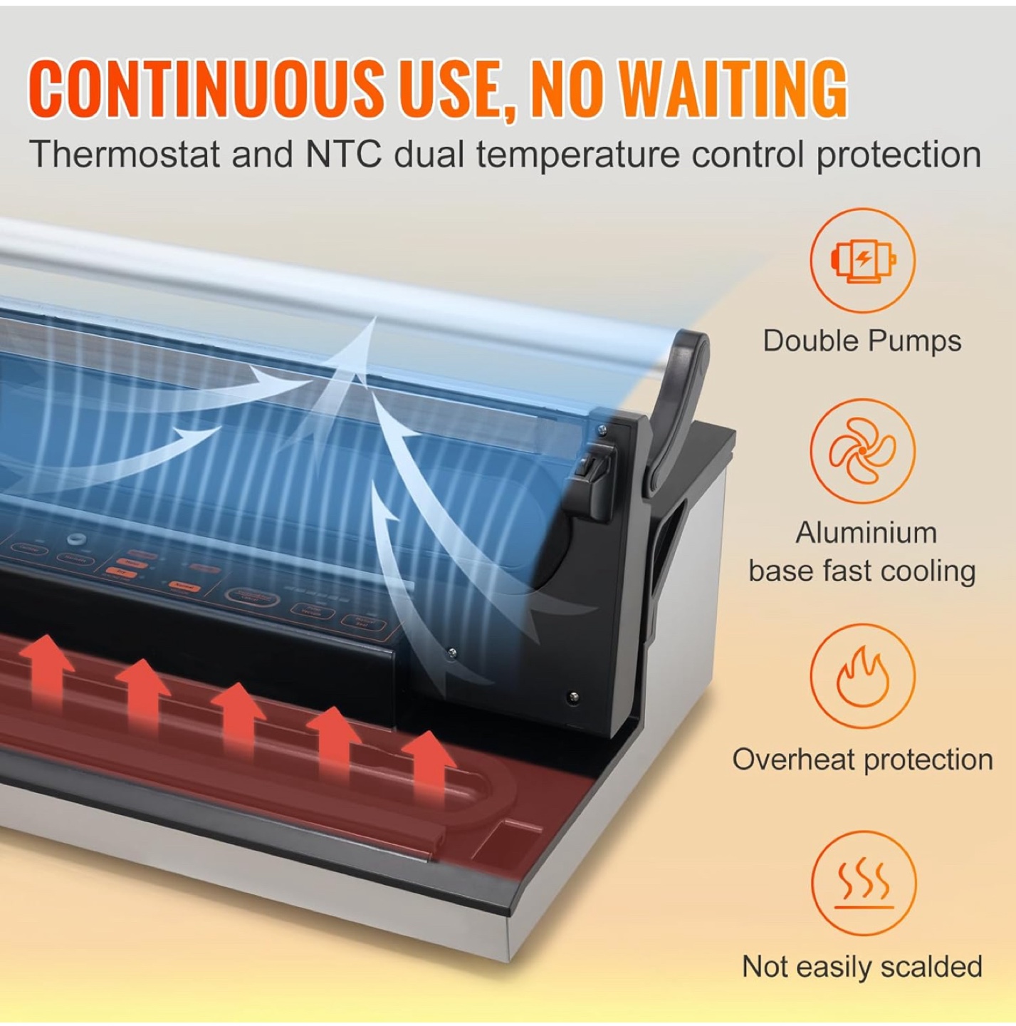 VEVOR VS5425 Vacuum Sealer - photo 5