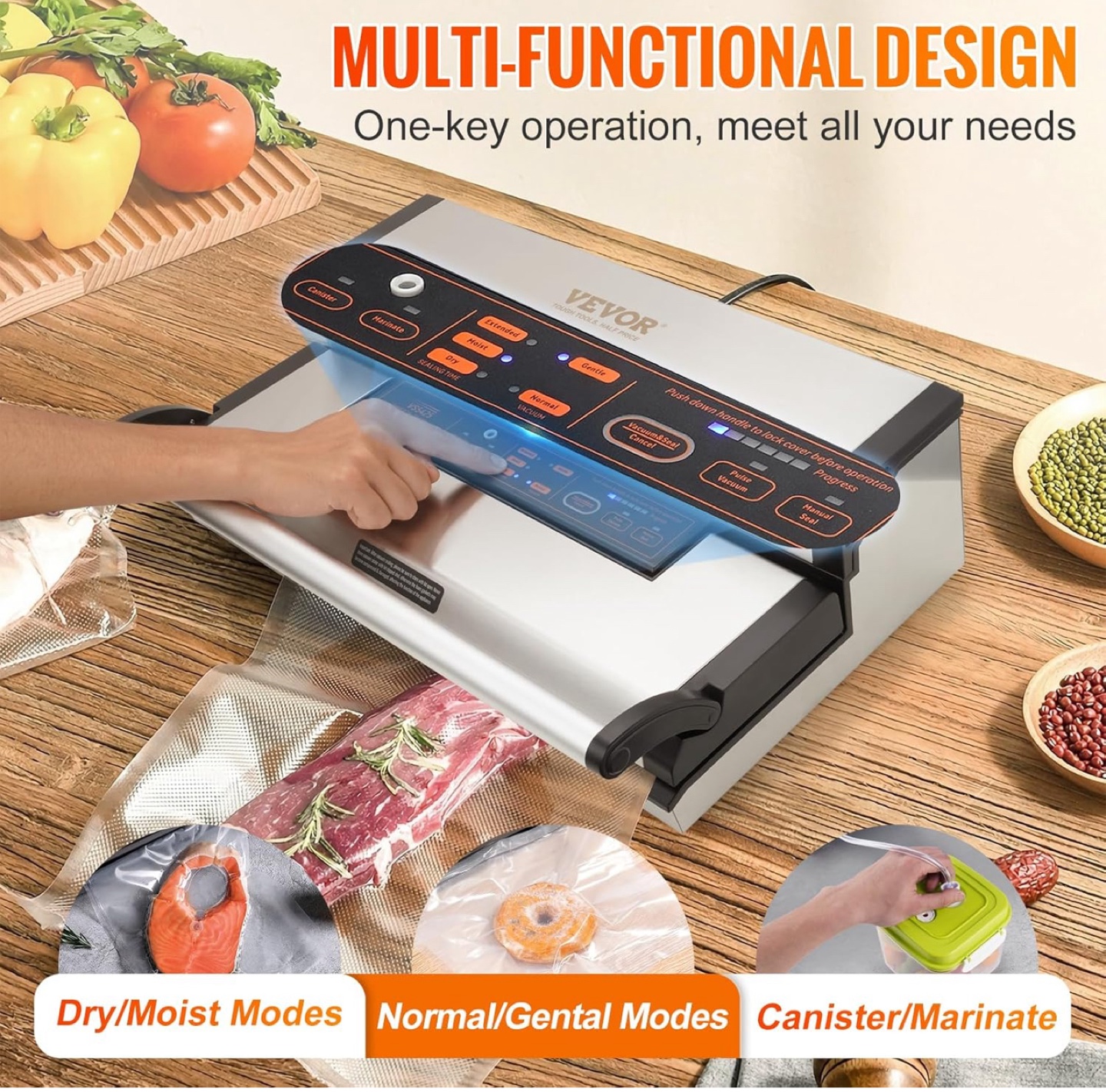 VEVOR VS5425 Vacuum Sealer - photo 4