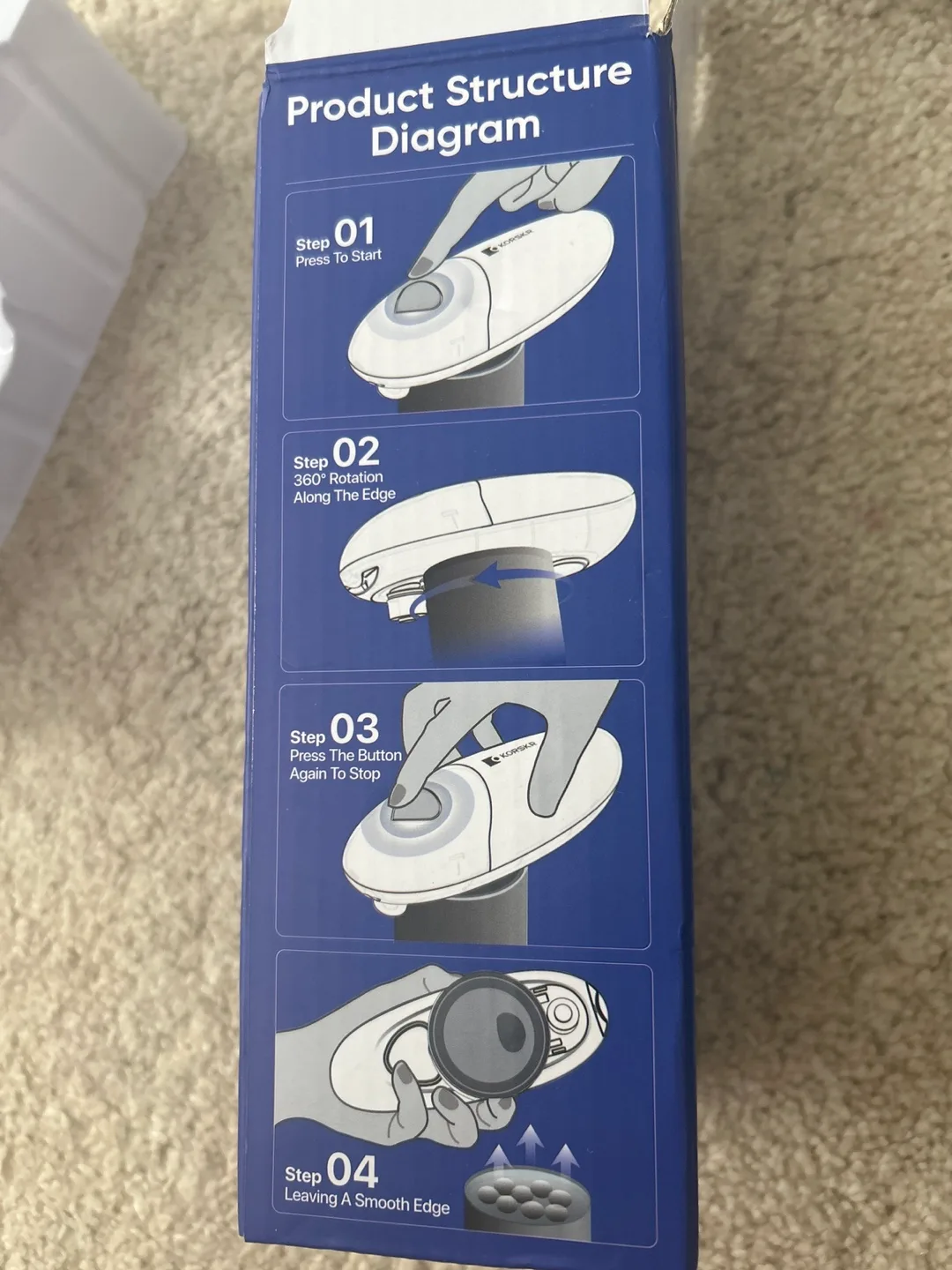 Kitchen Mama Auto 2.0 Electric Can Opener image indicator(2)