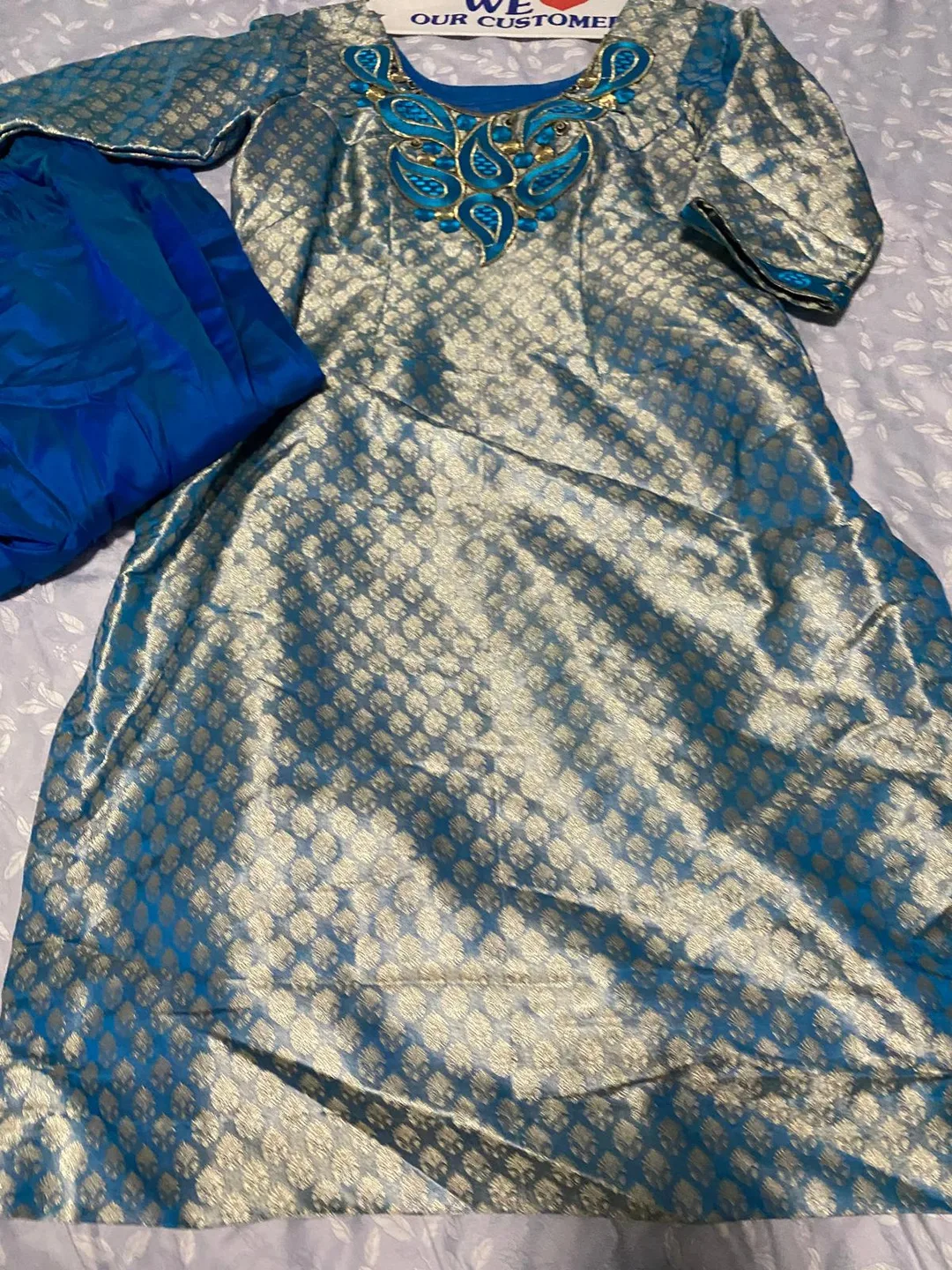 Indian Salwar Kameez Suit Set image indicator(7)