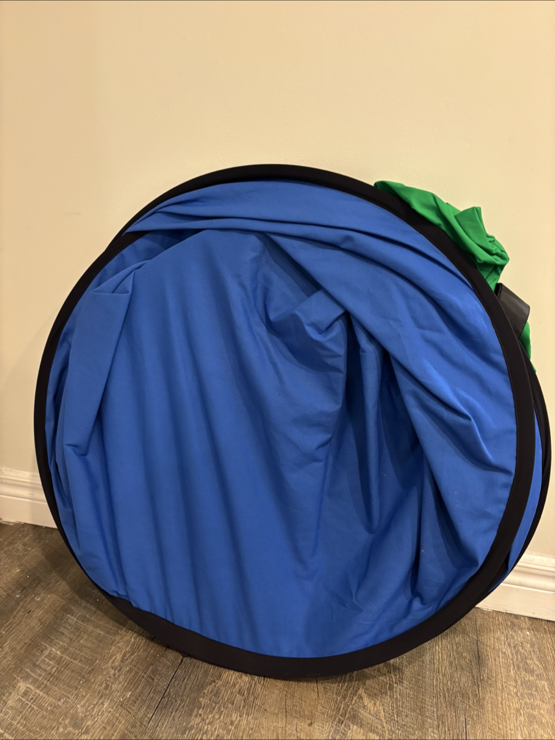 Strobepro 5' x 7' Easy-Up Backdrop - Green/Blue - photo 3