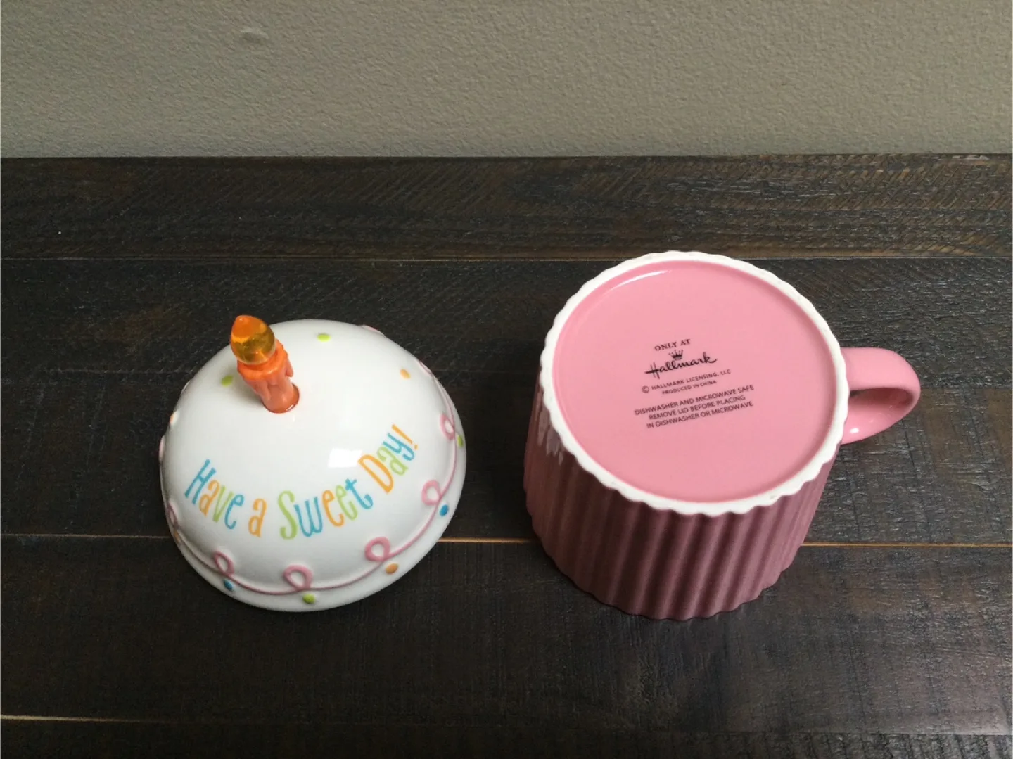 Free Hallmark Cupcake Mug with Lid image indicator(3)