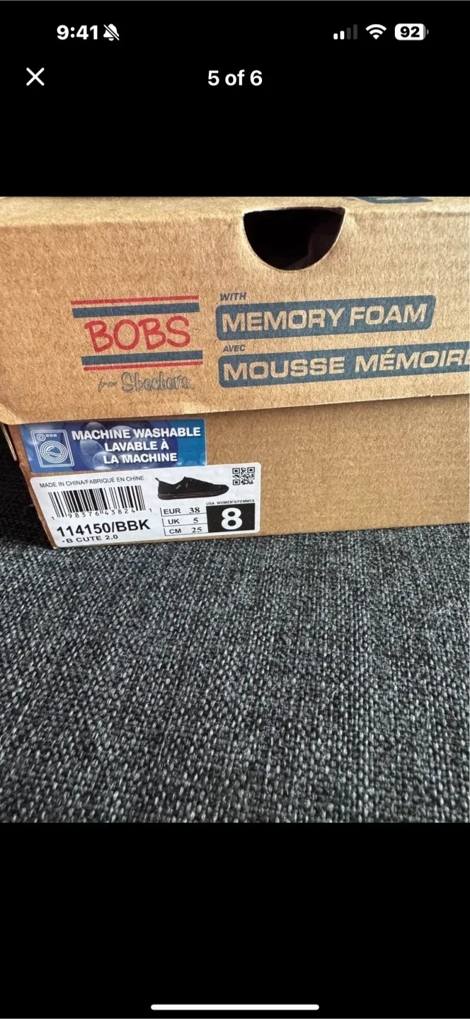 BOBS by Skechers 114150/BBK Size 8 image indicator(5)