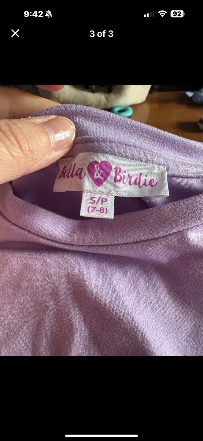 Bella & Birdie Girls Dress with Top Size S (7-8) image indicator(3)