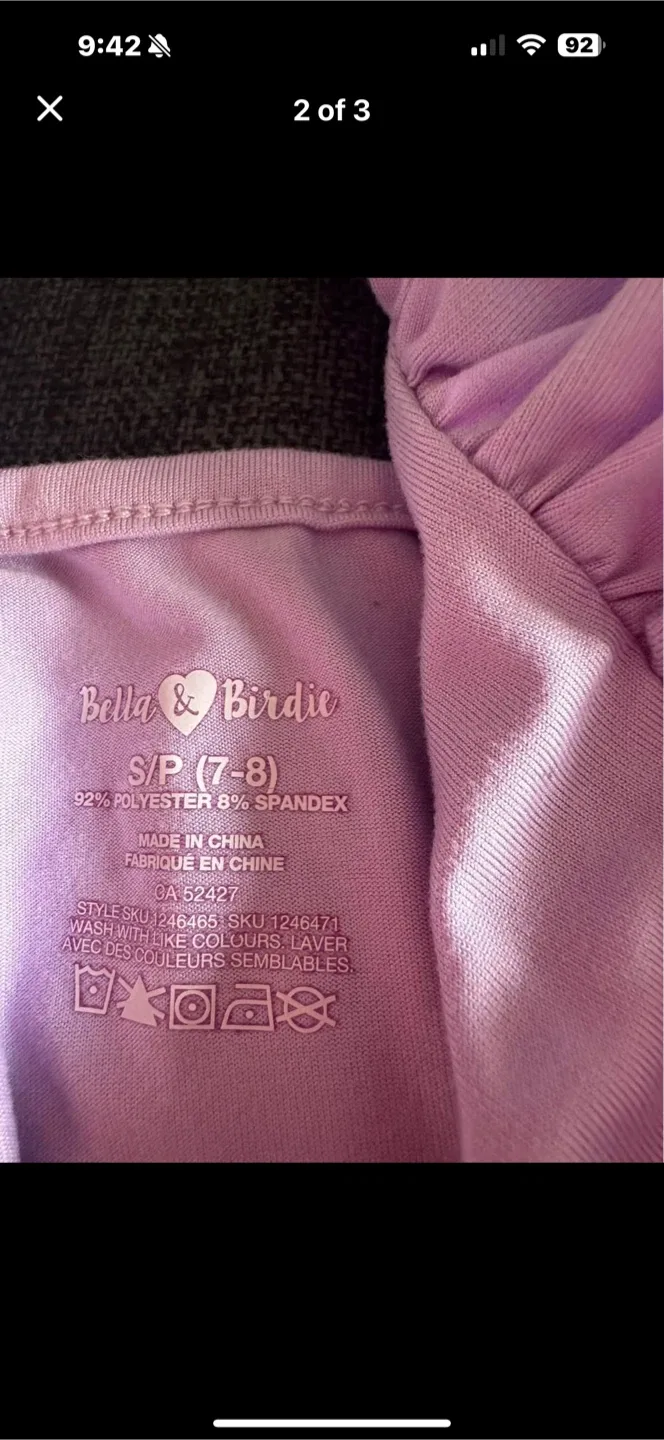 Bella & Birdie Romper - Size S (7-8) image indicator(2)