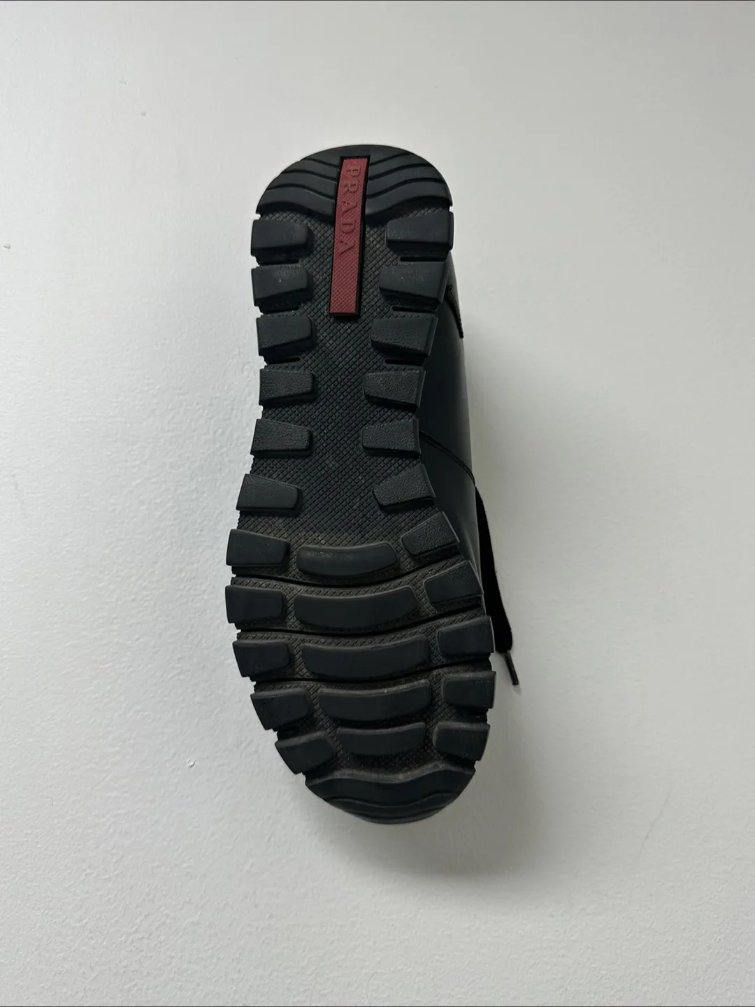 Prada Black Leather Sneakers image indicator(2)