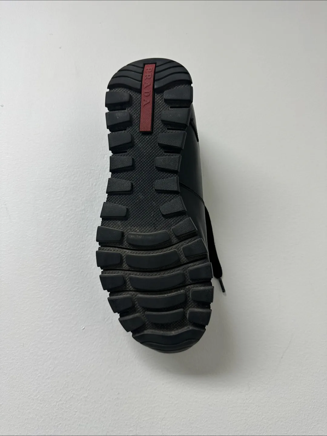 Prada Black Leather Sneakers image indicator(5)