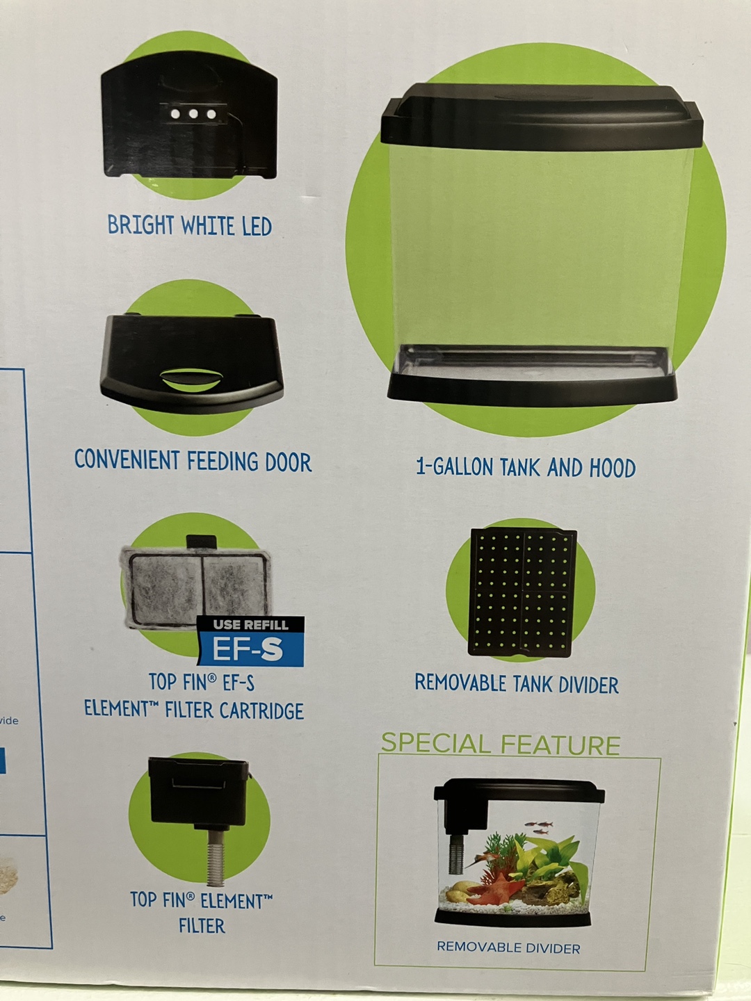 Top Fin 1-Gallon Aquarium Kit - New in Box! - photo 2