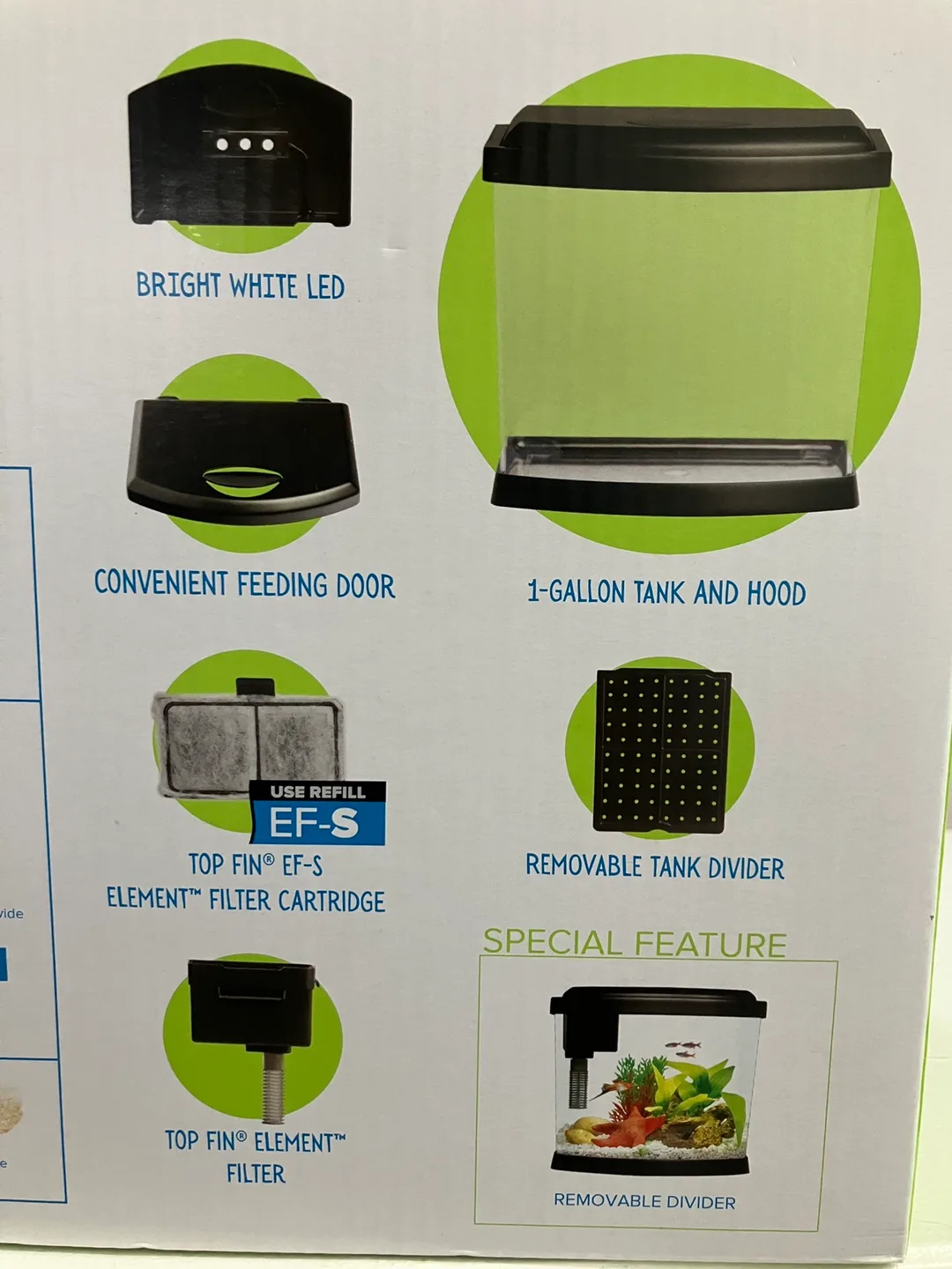 Top Fin 1-Gallon Aquarium Kit - New in Box! image indicator(2)