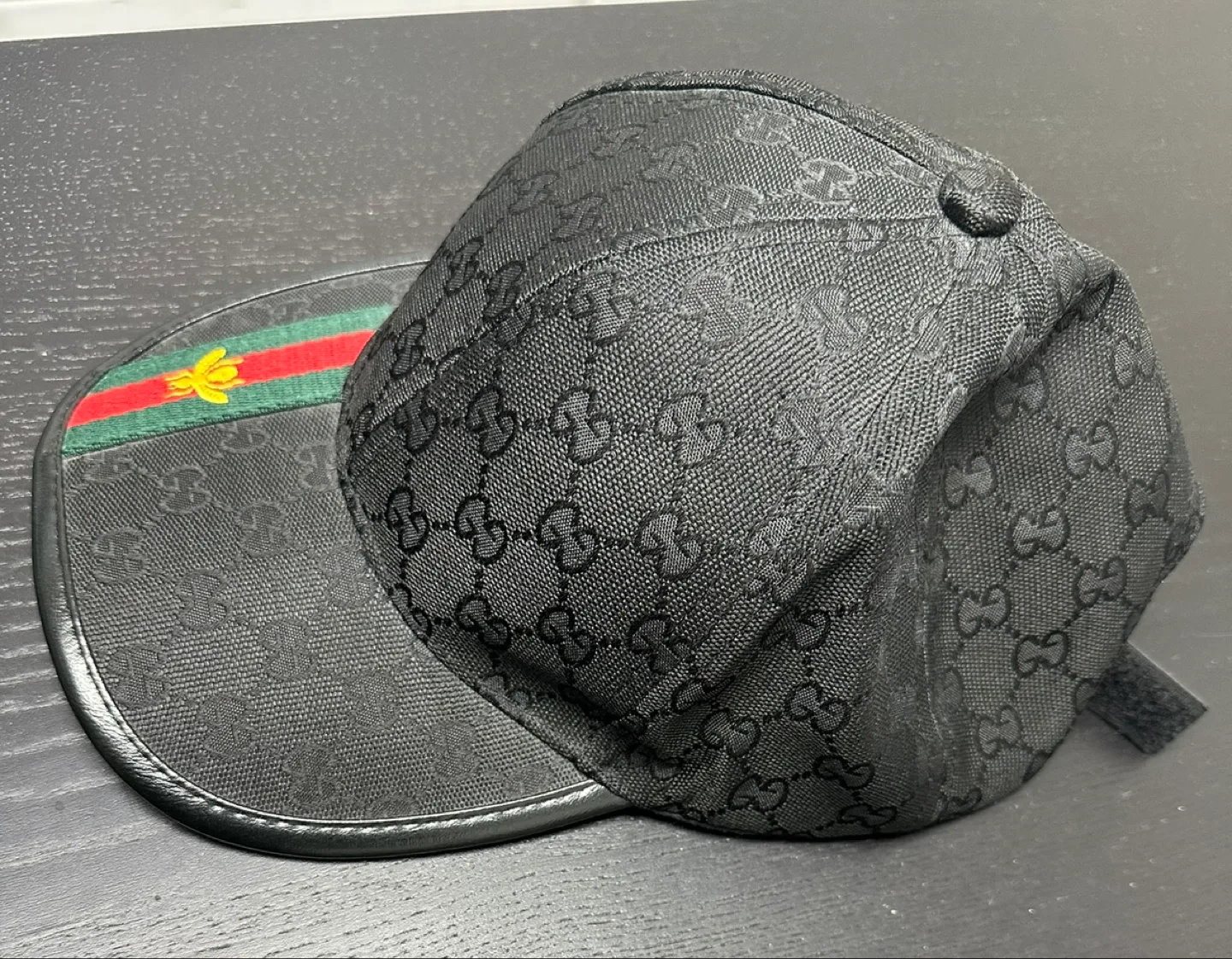 Gucci GG Canvas Baseball Hat - Black image indicator(3)