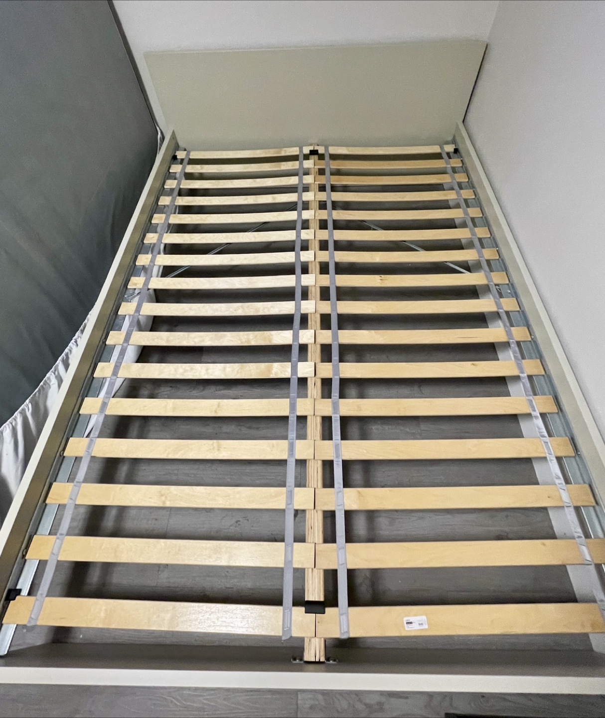 IKEA Gursken Full/Double Bed Frame - Light Beige