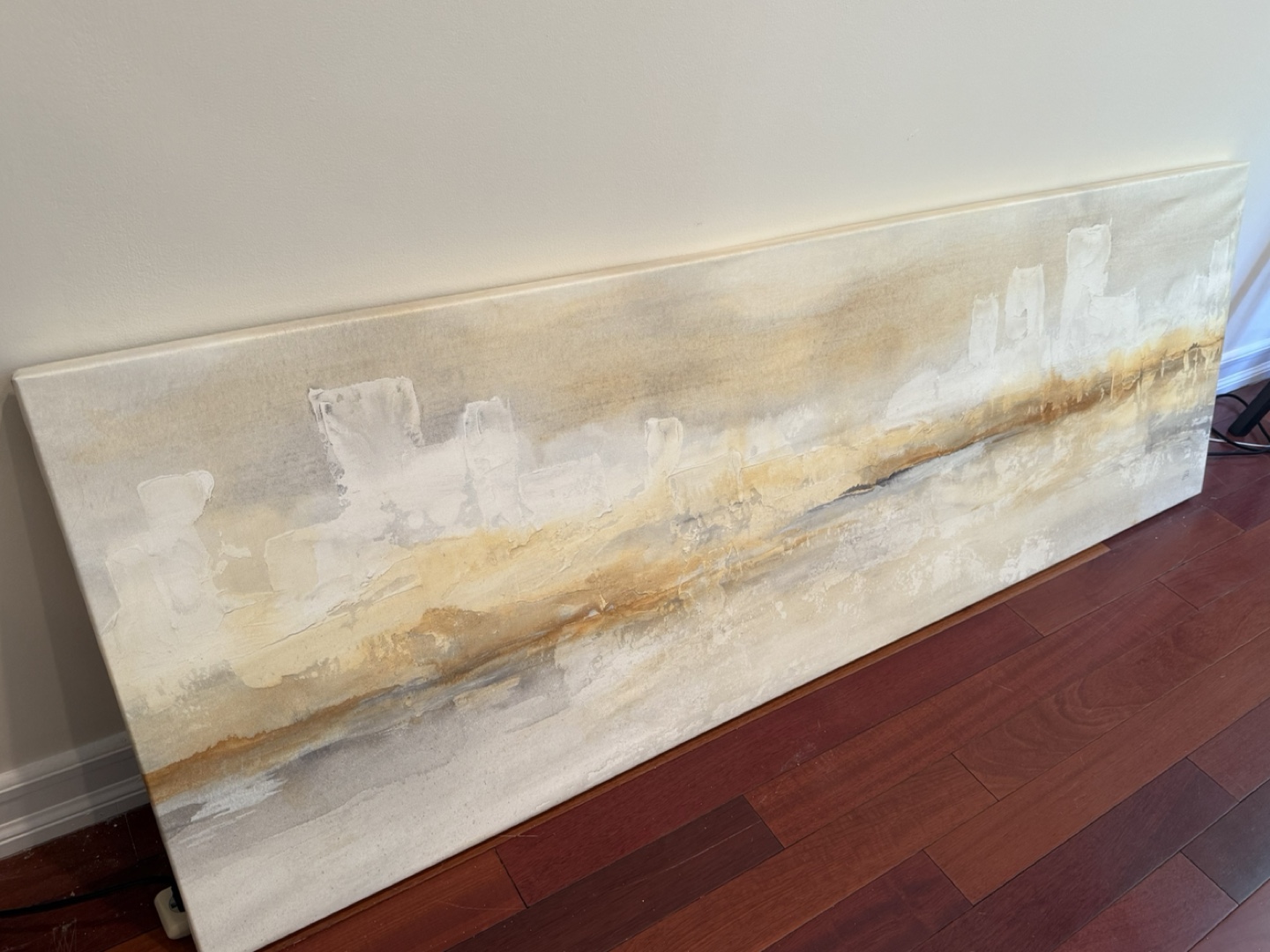 Abstract Cityscape Canvas Wall Art - photo 3