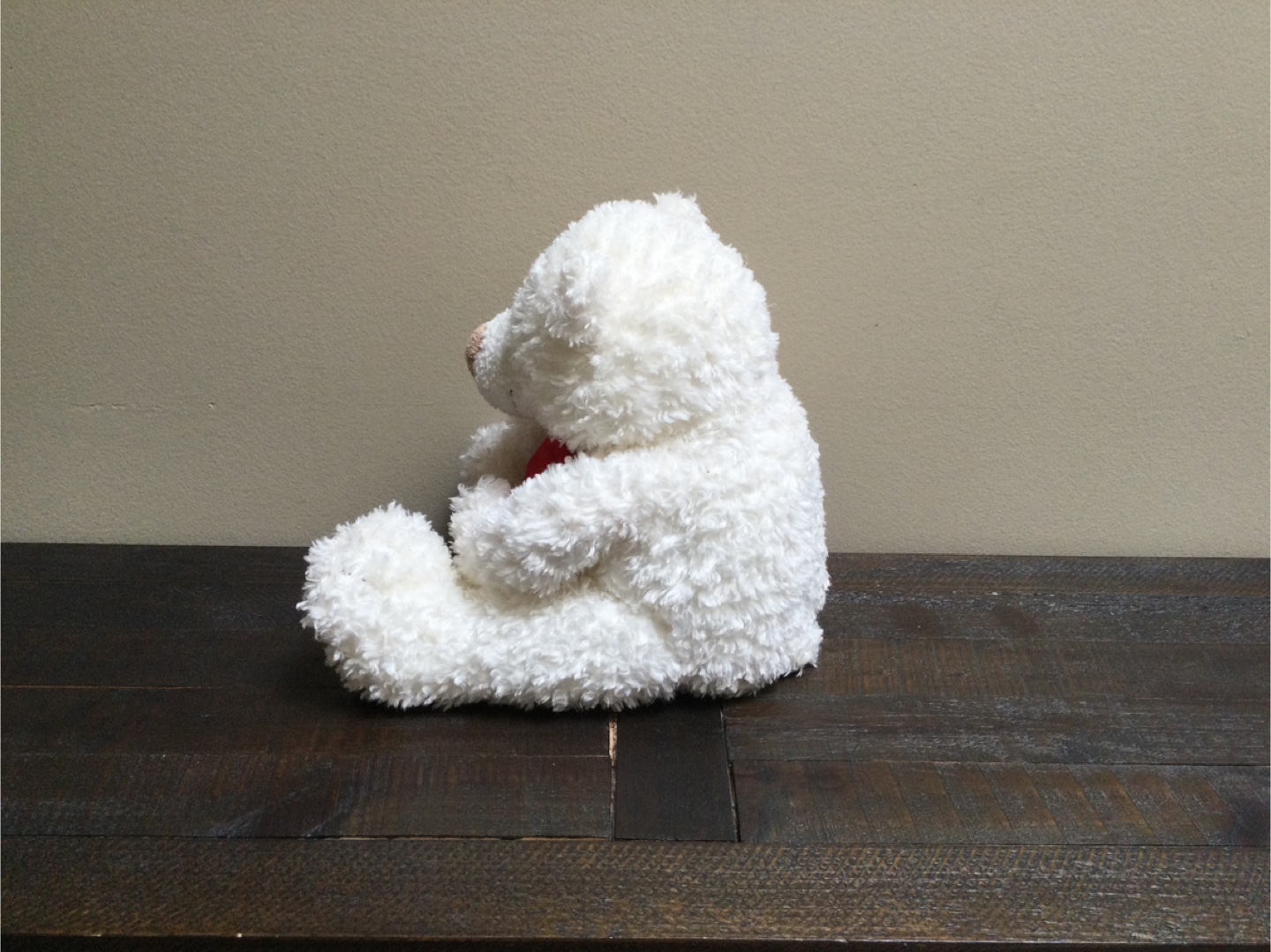 Free White Teddy Bear - photo 2