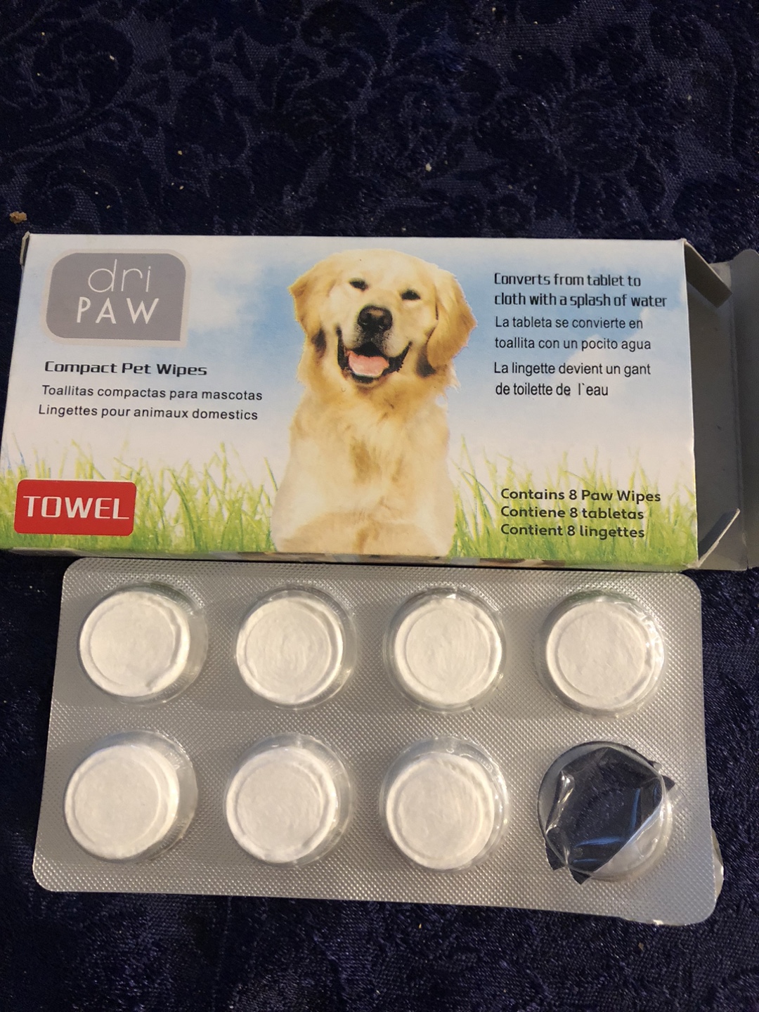 dri PAW Compact Pet Wipes