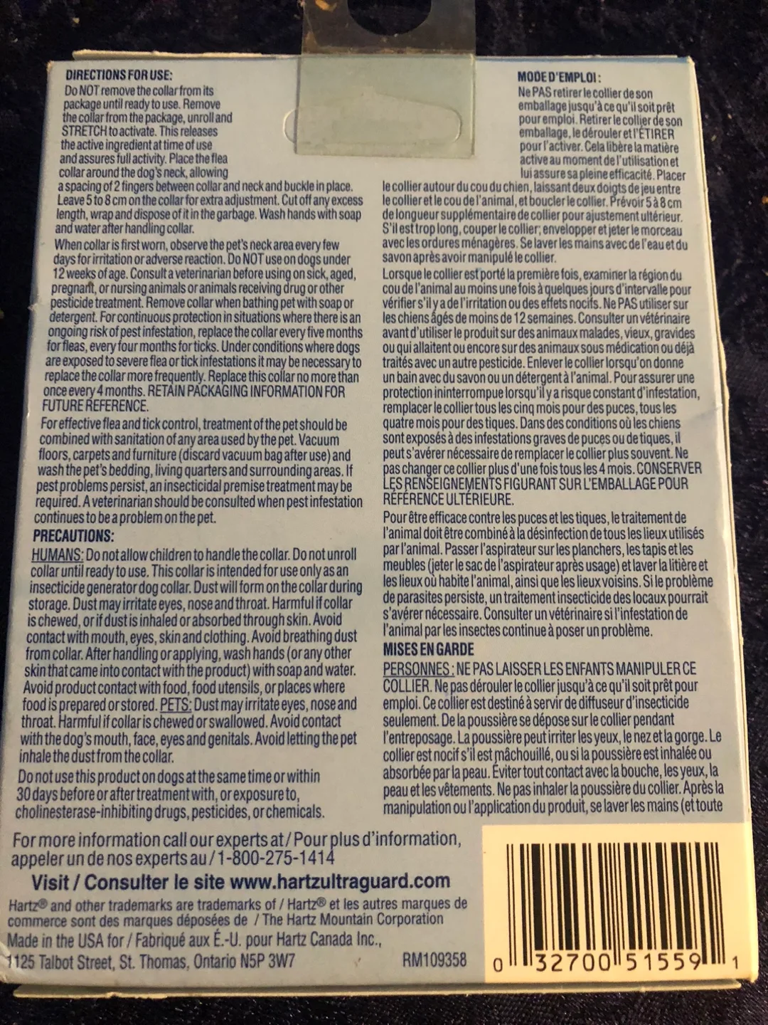 Hartz UltraGuard Flea & Tick Collar for Dogs image indicator(2)