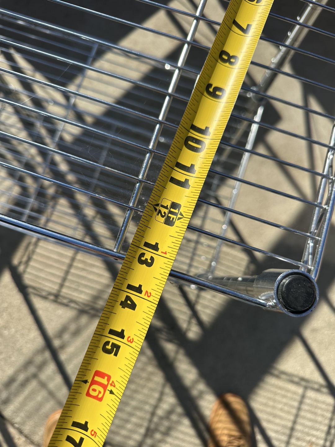 Chrome Wire Shelving Unit - 3 Tier - photo 4