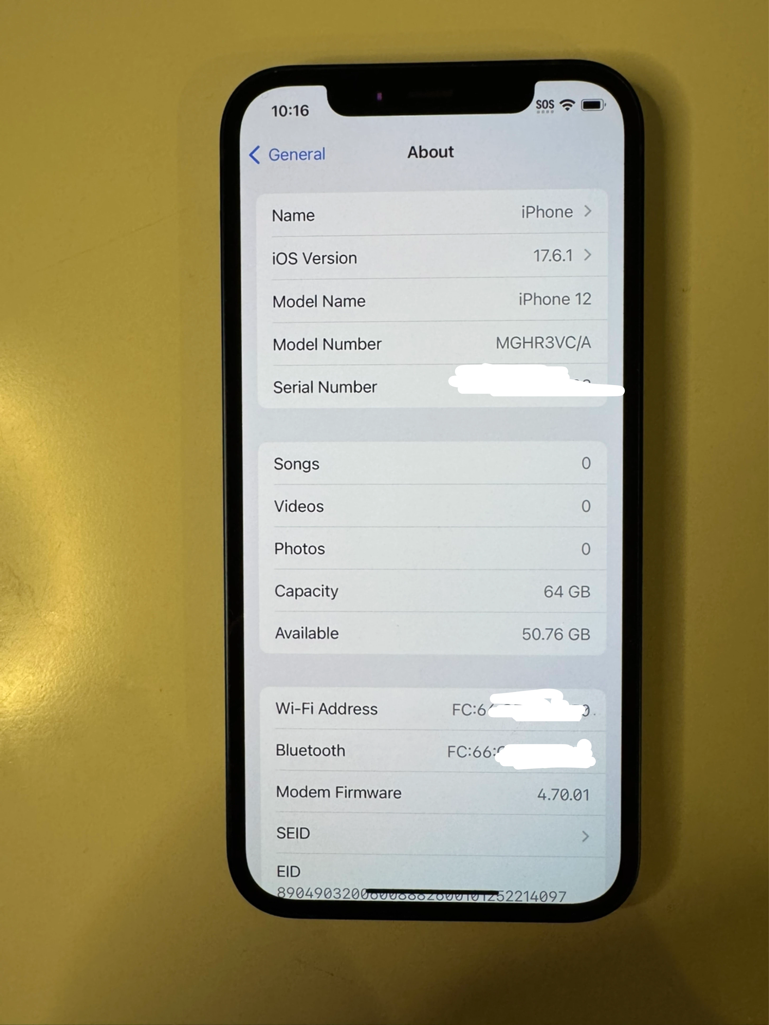 iPhone 12, 64GB, Blue w/ Case - photo 4