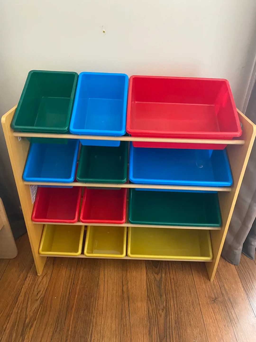 Kids Toy Storage Shelf with Bins image indicator(5)