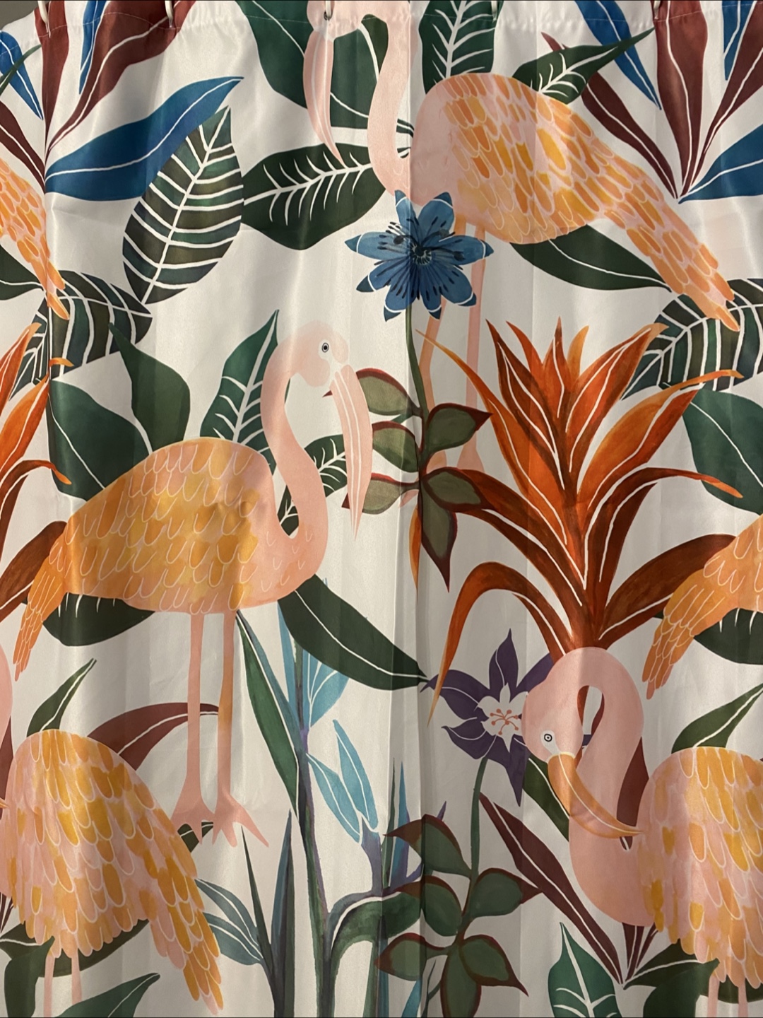 Flamingo Print Shower Curtain - photo 2
