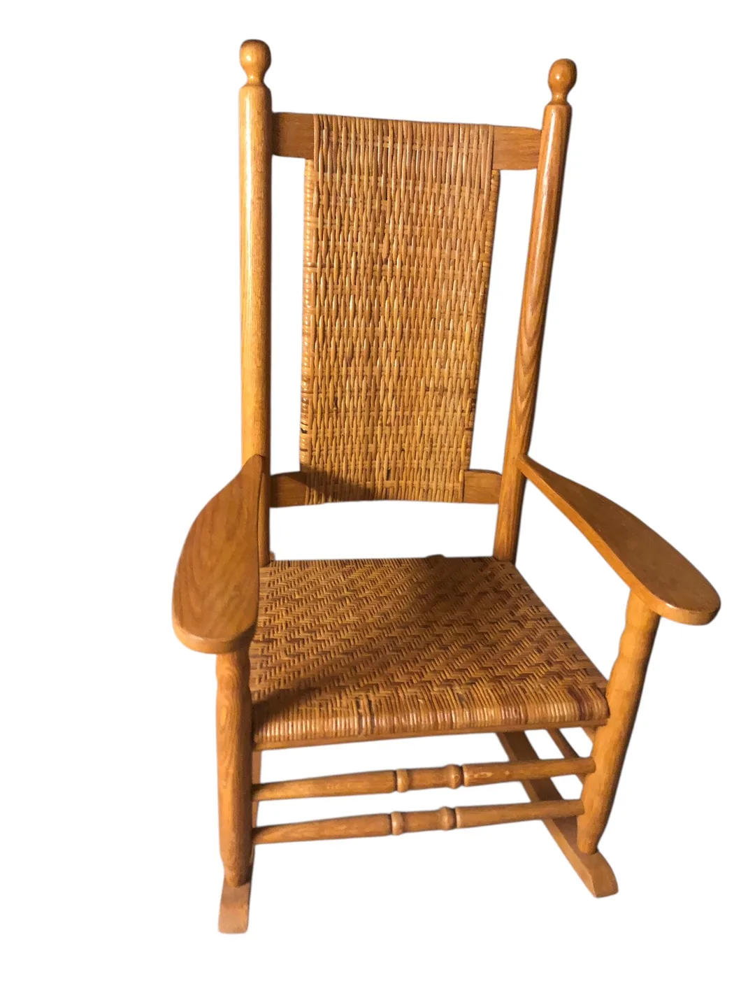 Woven Rocking Chair