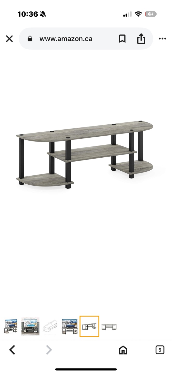 French Oak Grey TV Stand / console for 55” tv or coffee table - photo 4