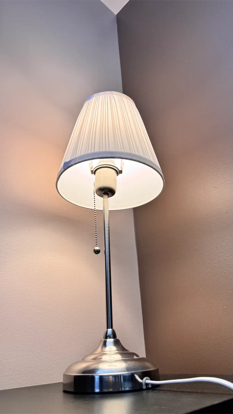 IKEA Table Lamp with White Shade image indicator(2)