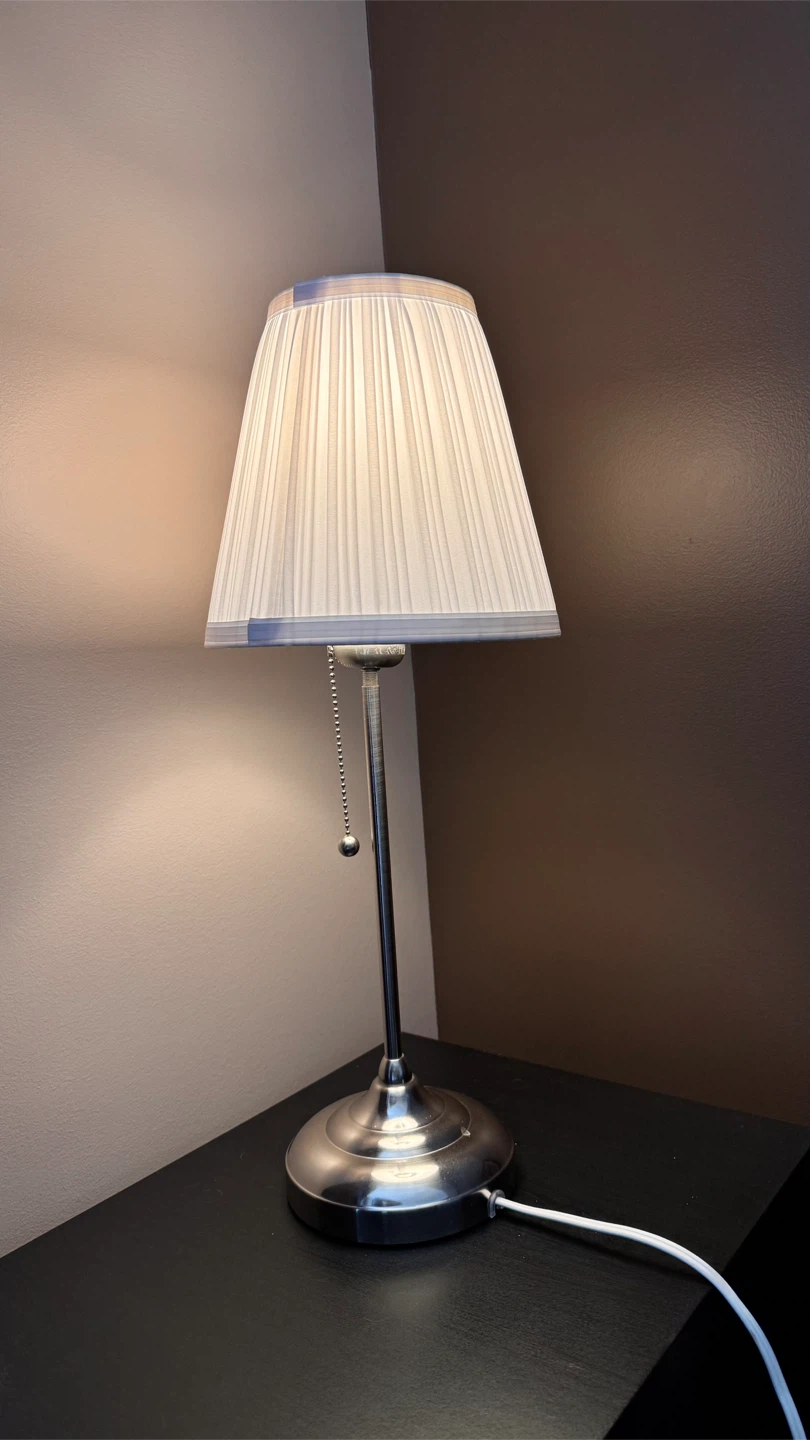 IKEA Table Lamp with White Shade