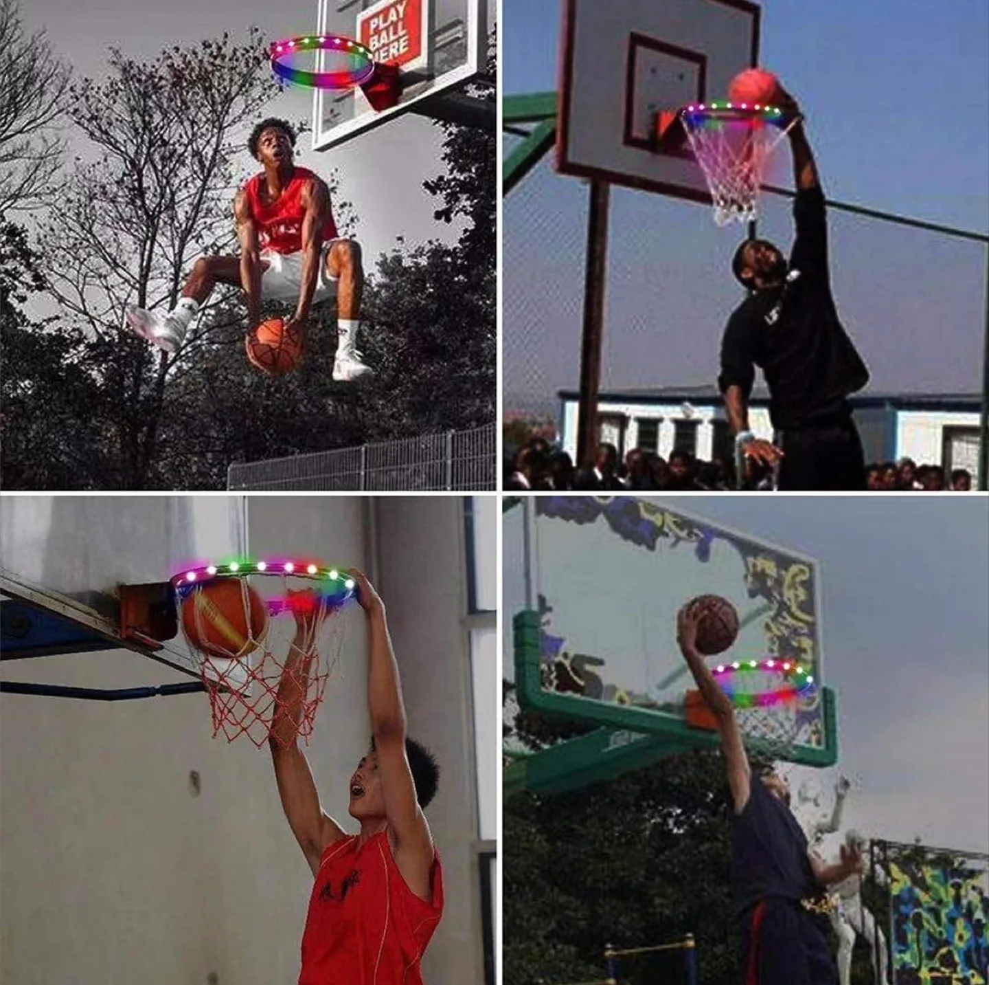 LED Basketball Hoop Light - 16 Colours image indicator(4)