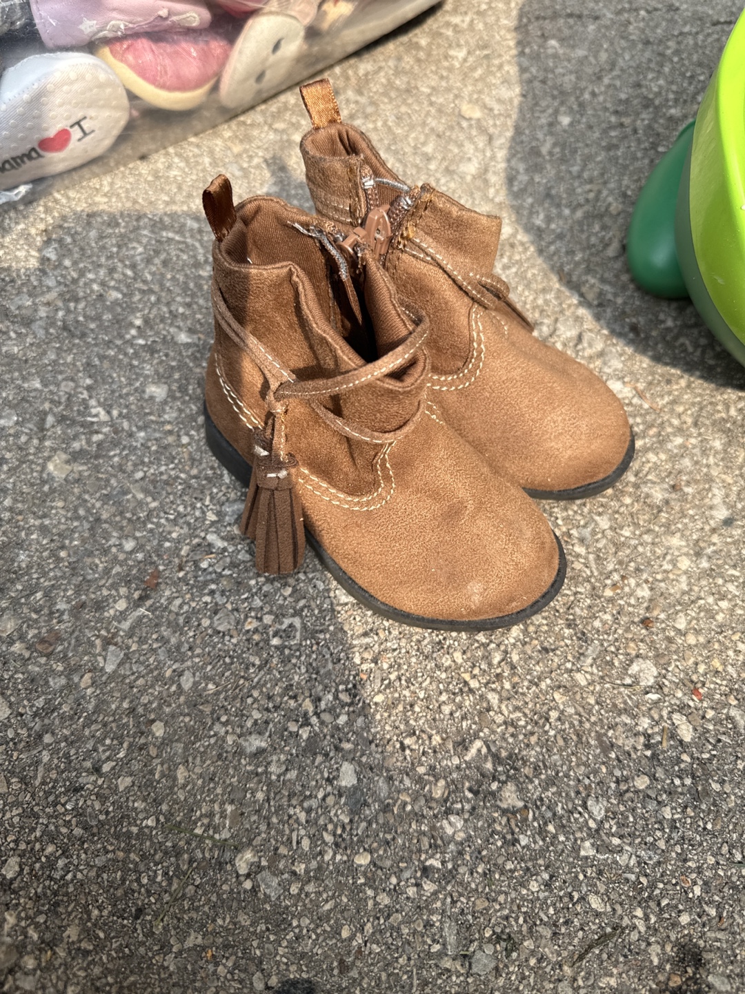 Brown Ankle Boots - Size 5