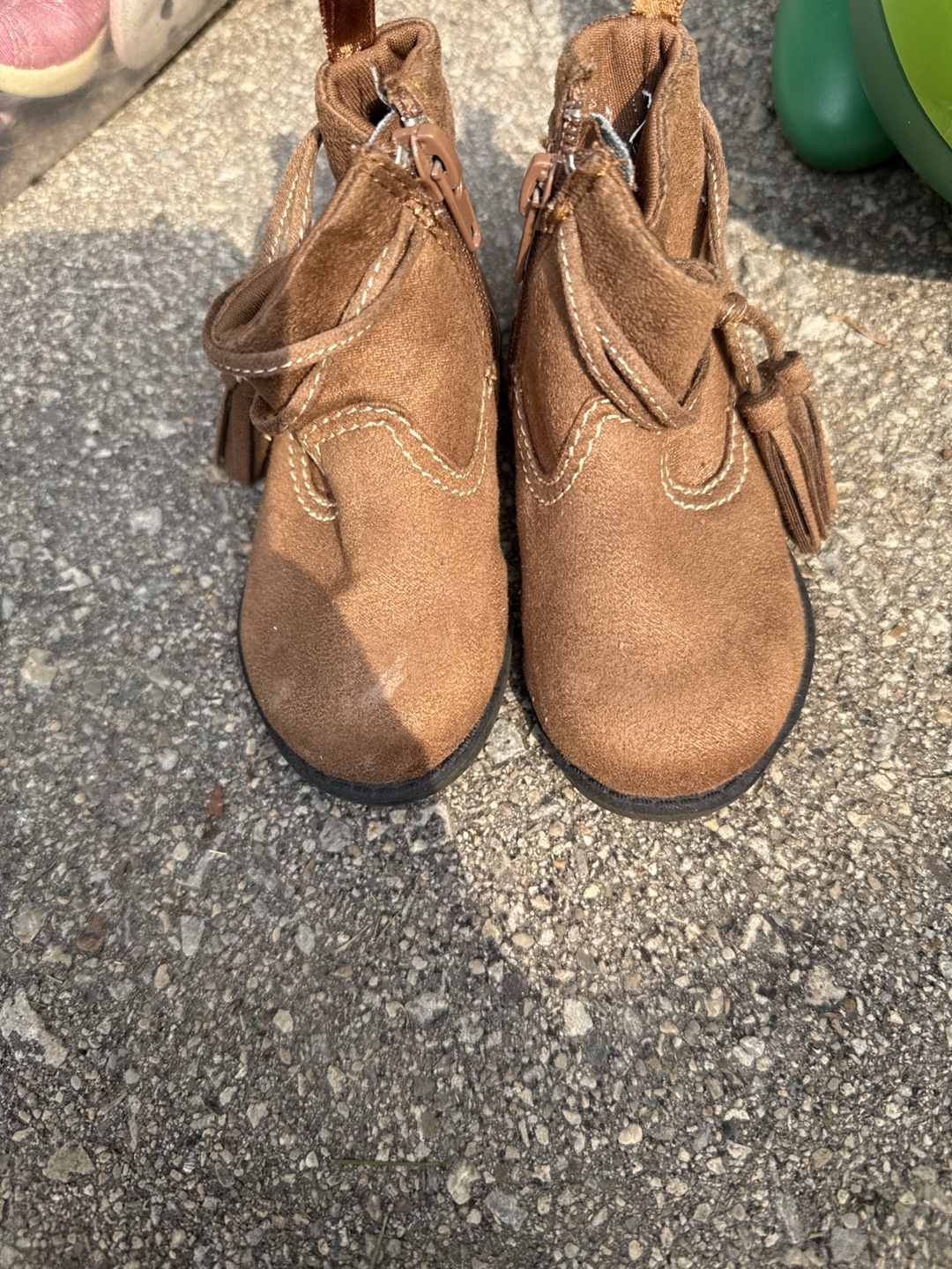 Brown Ankle Boots - Size 5 - photo 2