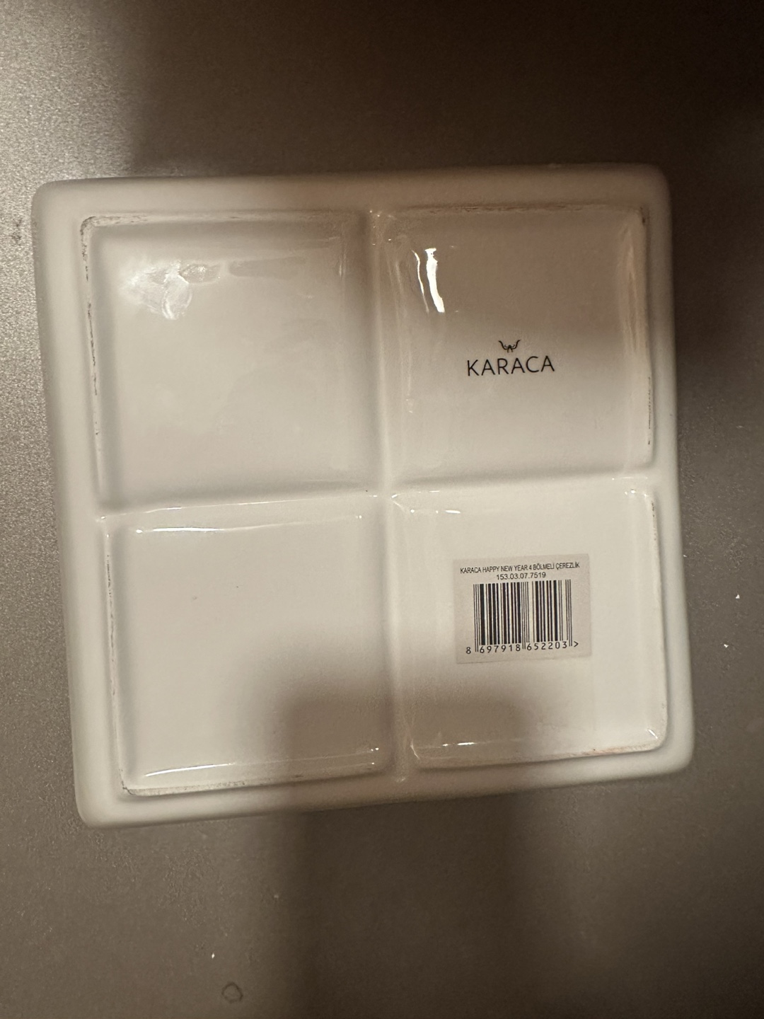Brand new Santa Christmas ceramic plate - photo 3