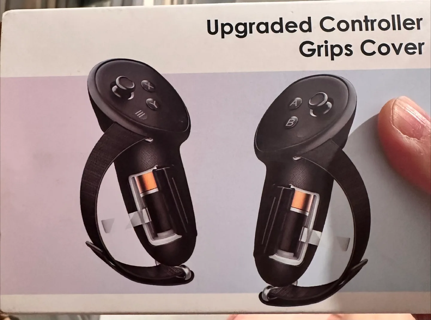 Upgraded Controller Grips Cover for Oculus Quest 3 thumbnail