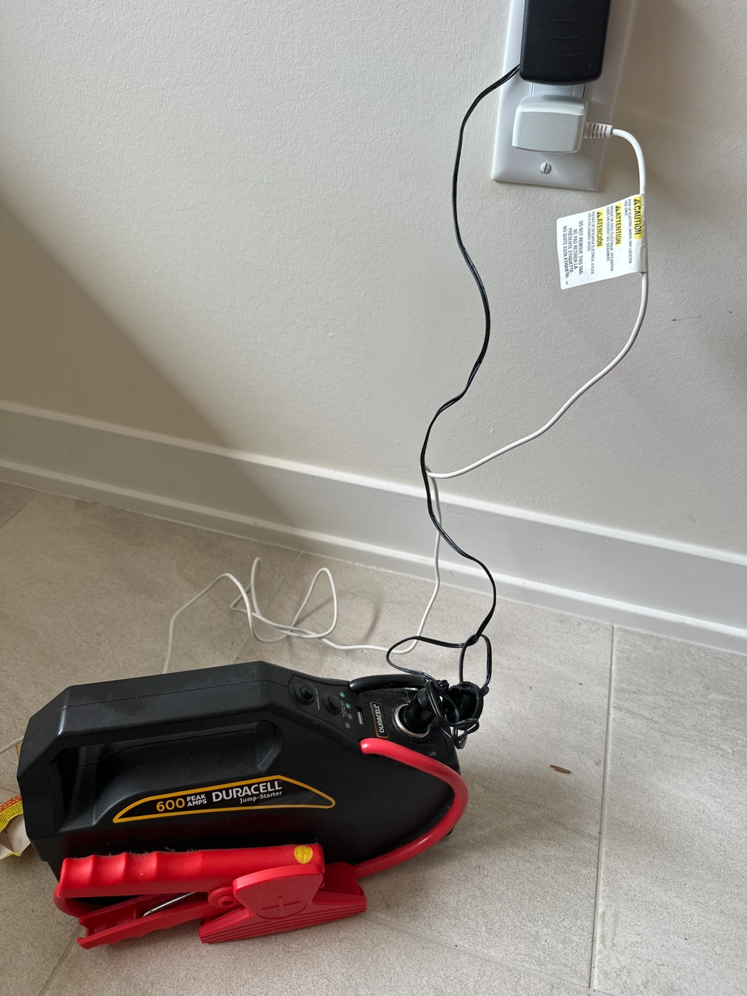 Duracell 600 Peak Amps Jump-Starter