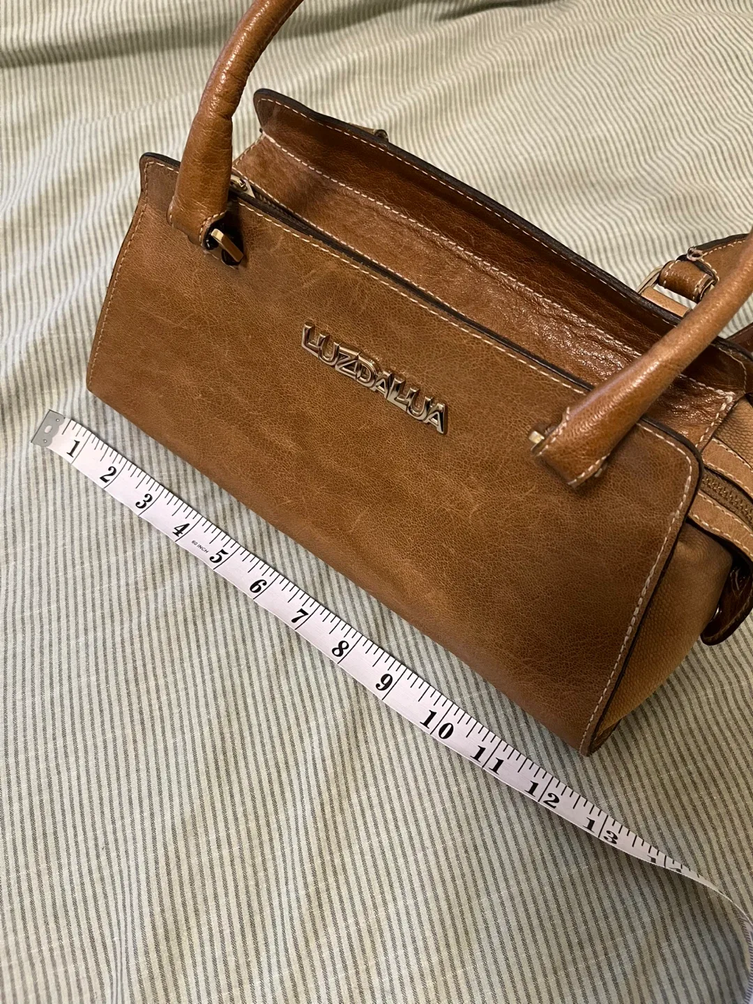 Luz da Lua Brown Leather Handbag image indicator(6)