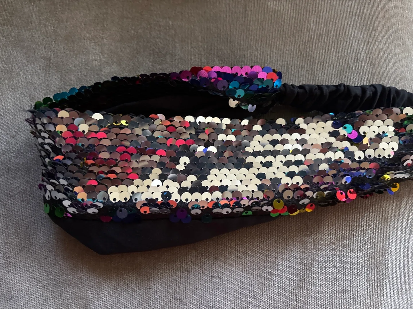 Sequin Headband - Rainbow Colors image indicator(2)