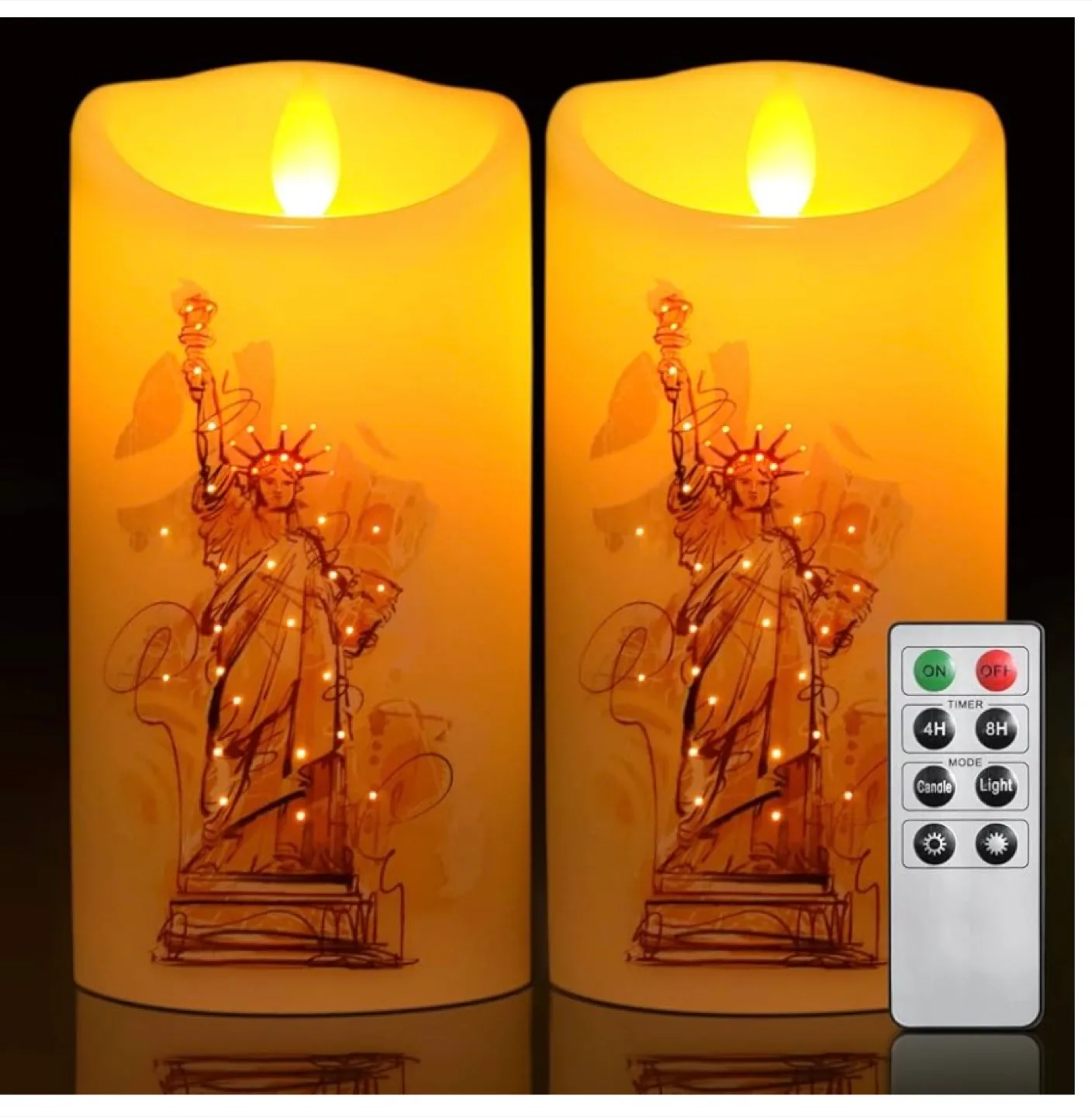 Carabmer Flameless Fiber Optic Candle thumbnail
